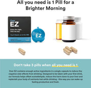 Over EZ Liver Detox Pill, 36 Servings, Milk Thistle, NAC, N-Acetyl Cysteine, DHM