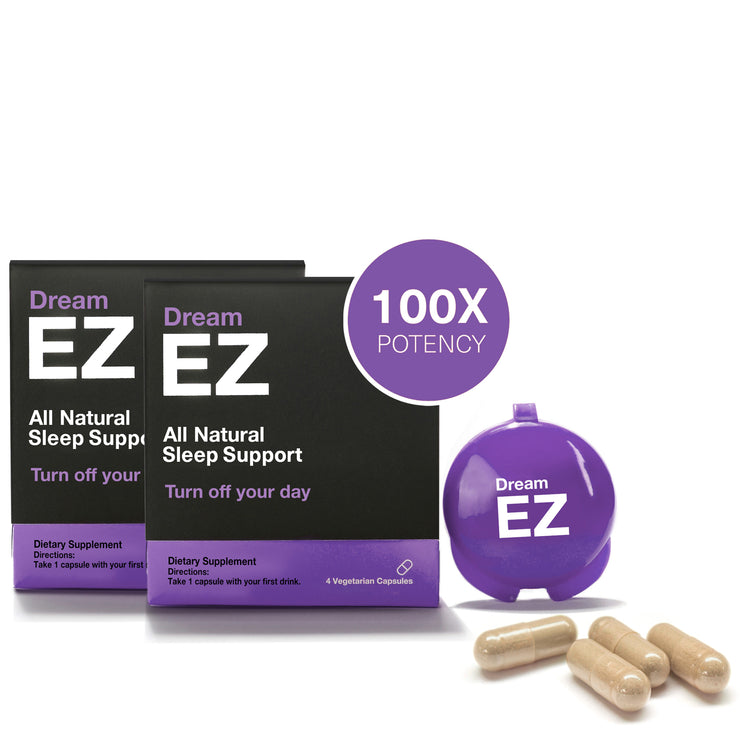Dream EZ Melatonin 10mg Extra Strength, Sleep Vitamin, Valerian, Lemon Balm, Insomnia Relief | 36 CT